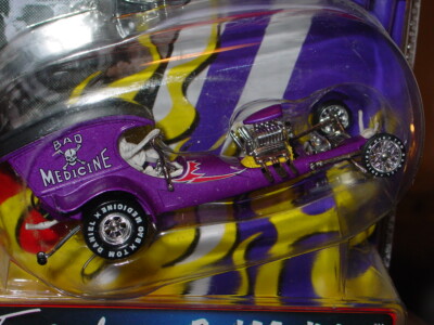 TOY ZONE TOM DANIEL BAD MEDICINE HOT ROD COLLECTIBLE MUSCLE 1:43 ...