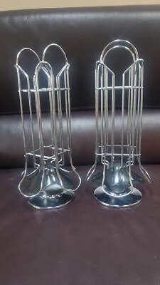 Prepara Nespresso Vertuoso Carousel Black Pod Holder Holds 20-30 Pods. Set Of 2