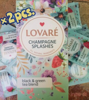Tea LOVARE CHAMPAGNE SPLASHES 24 × 2 Total: 48 bags 
