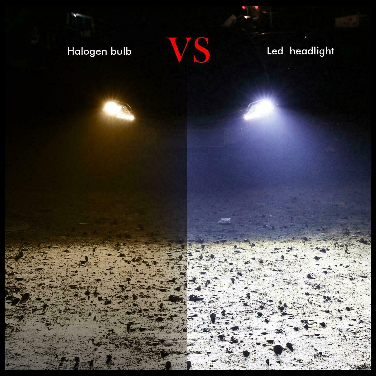 LED Headlight Truck Auto Lamp Bulbs Globes Hi/Lo Beam For Nissan Patrol