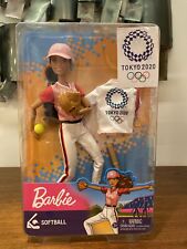 Boneca Barbie Jogos Olimpicos Tokyo 2020 Softball Morena - Kiko Brinquedos