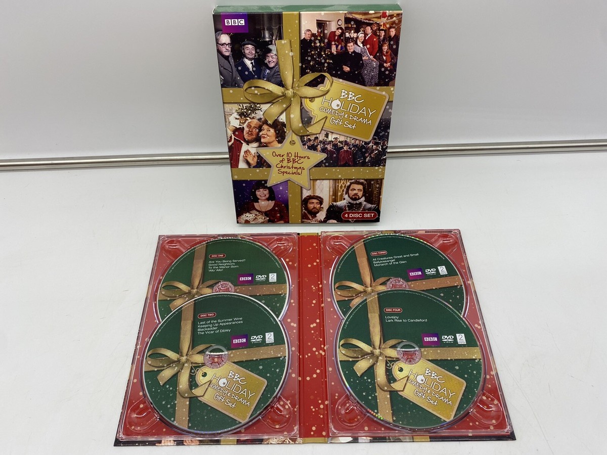 BBC HOLIDAY COMEDY DRAMA Gift Set DVD DISC SET over 10 hrs