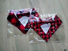 Dog Tuxedo Bandana Christmas Wedding Party Formal Bowtie Neck Collar