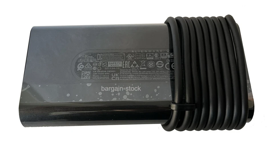 Cargador adaptador de CA GaN 19,5 V 12,31 A 240 W para Dell Alienware 0R4P0K DA240PM200 Foto 2 de 4