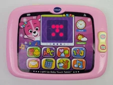 Vtech Pink Light-Up Baby Touch Tablet #1514 Kids Tablet - Works Great