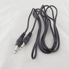 3.5mm 1/8" Male Mini Plug To Male Monaural Mono Audio Extension Cable Nickel 5ft