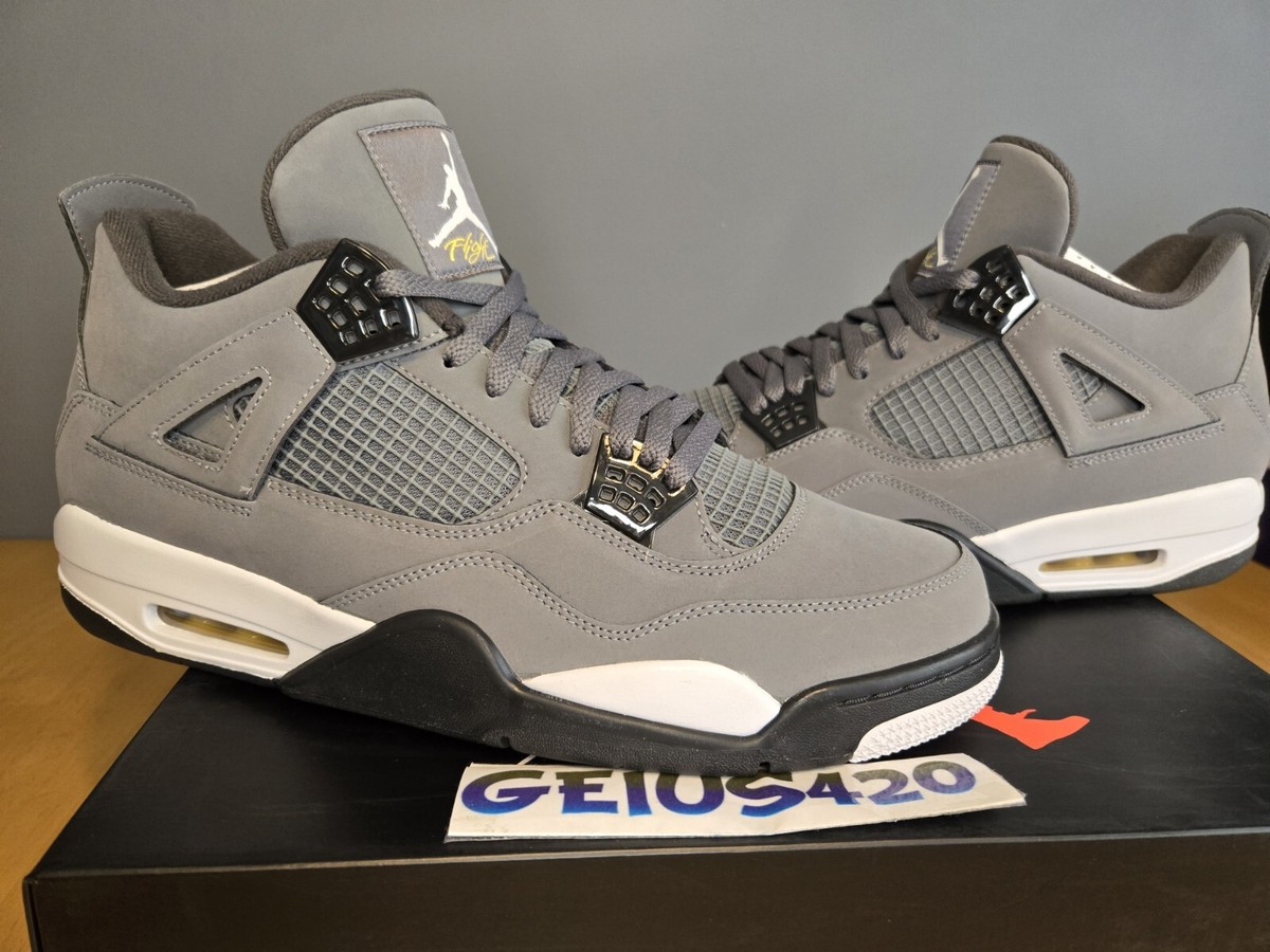 Size 13 - Jordan 4 Retro Low Cool Grey DS 308497007 Size 13 - Jordan 4 Retro Low Cool Grey DS 308497007