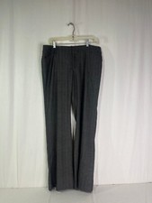 NWT Mossimo Women's Gray Mid-Waist Trousers - Size 12