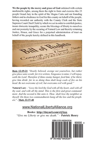 Common Law Handbook: for Juror'S, Sheriff'S, Bailiff'S, and Justice'S - Imagen 2 de 2