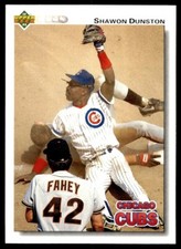 1992 Upper Deck Shawon Dunston Chicago Cubs #122