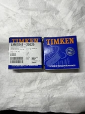Timken LM67048-20629 FAA PMA Tapered Roller Bearing Cone.