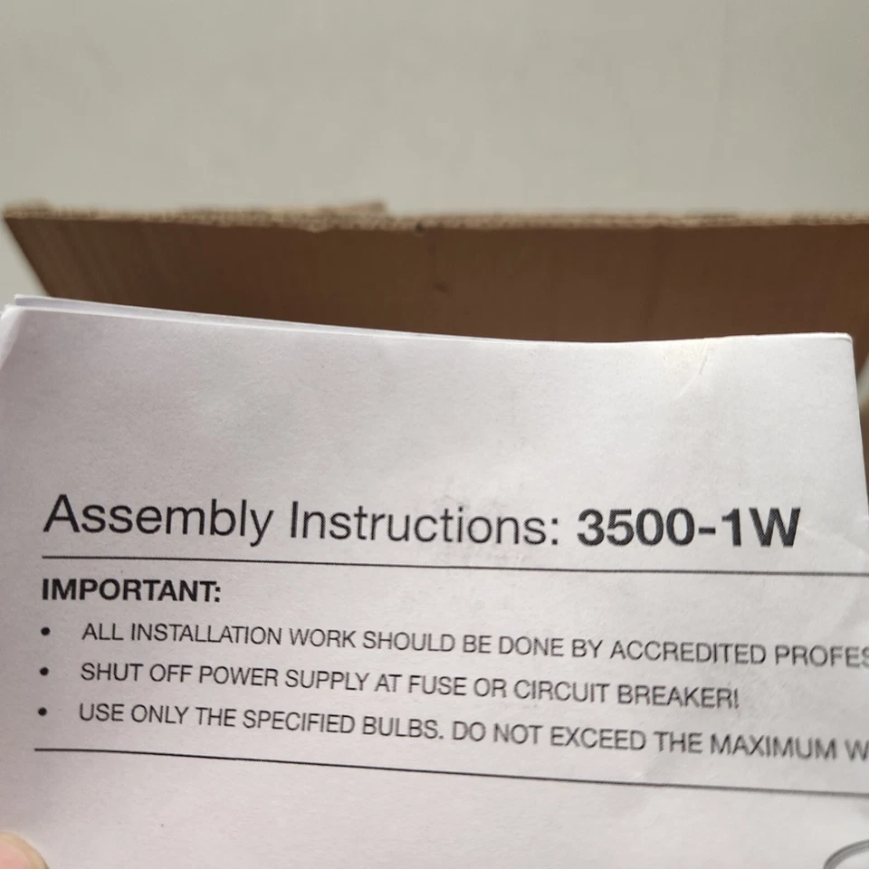 Aplique de pared de latón Golden Lighting 3500-1W AB-PMT Waverly 1 luz Foto 4 de 4