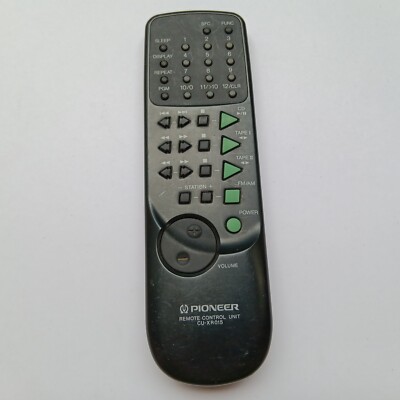 Used Pioneer CU XE015 Remote Control Unit Audio CD Tuner Tape Program Func #238