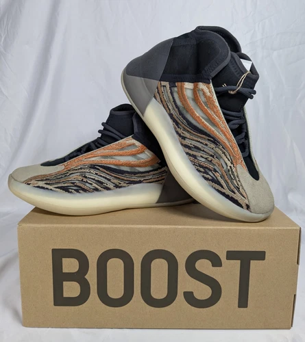 Size 7.5 - Adidas Yeezy Quantum QNTM Flash Orange Shoes GW5314