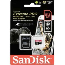 SanDisk 512GB Extreme microSDXC Memory Card - SDSQXAV-256G-GN6MA