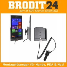 Brodit Supporto Auto 512589 con Connettore Accendisigari per Nokia Lumia 1520