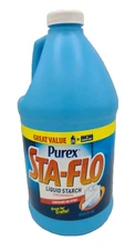 Purex Sta-Flo Liquid Starch Concentrated 64 Oz Great For Crafts & Laundry