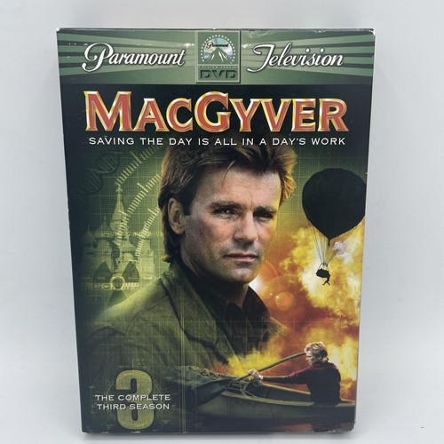 MACGYVER: COMPLETE THIRD SEASON, 5-DISC DVD SET, SEASON 3, TERI HATCHER, CLEAN - Picture 2 of 10