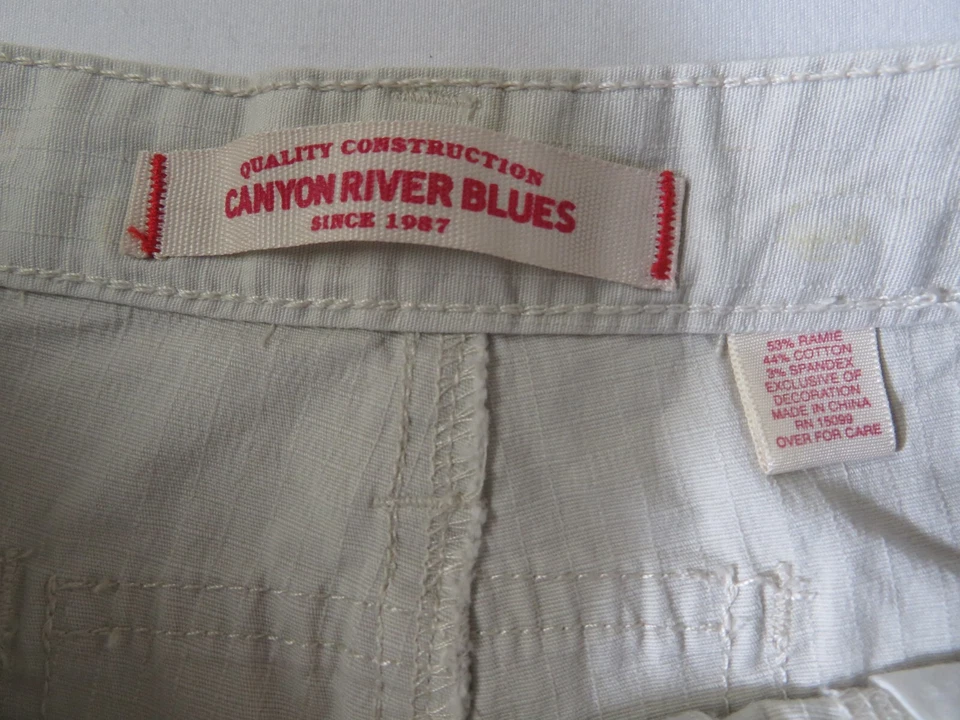 Canyon River Blues Girls Size 10 Pants Biege "New Stone"  Pockets NWT - Image 3 of 4
