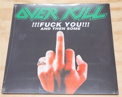 Overkill F**k You And Then Some LP Vinyl Record new