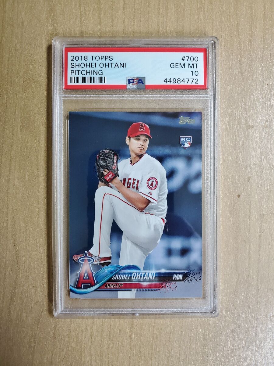 2018 Topps Shohei Ohtani rookie card #700 PSA 10 GEM MINT | eBay