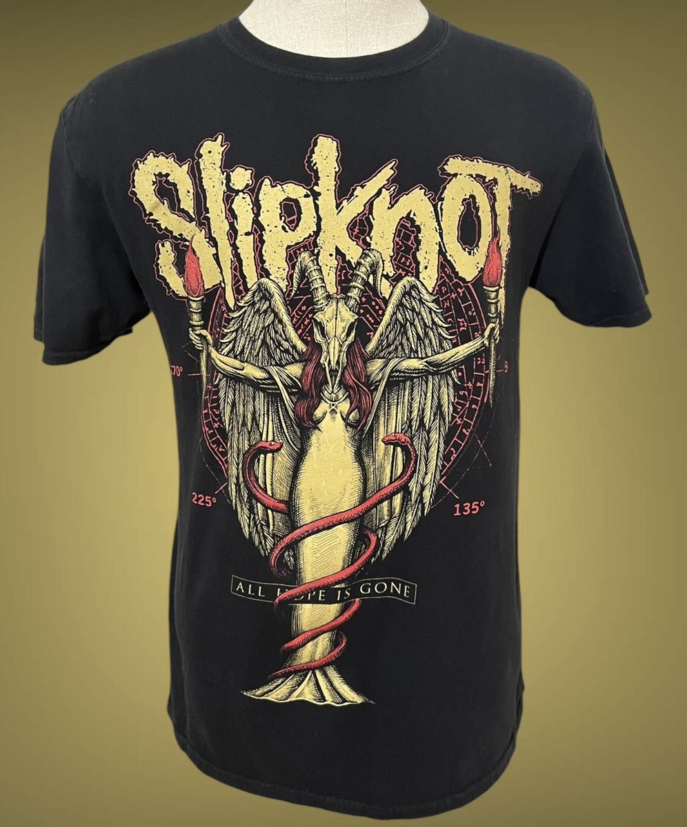 Slipknot Men's Mask T-Shirt - Black Band Tee For Fans - View #7