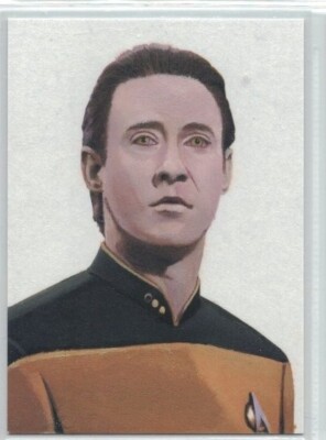 Star Trek Inflexions sketch card Data Graham Starfleet Finest 1/1