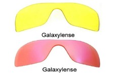 Galaxy Replacement Lenses For Oakley Batwolf HD Pink Yellow Night Vision