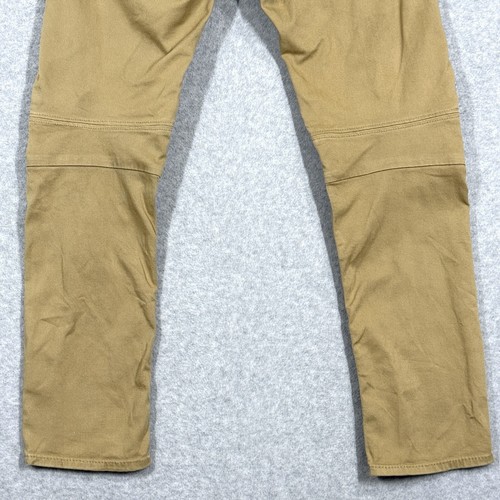 Pantalones de mezclilla elásticos Ralph Lauren etiqueta negra para hombre 30x30 motocicleta motociclista - Imagen 10 de 15