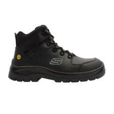 Skechers Black Safety Boots Composite Toe ESD Puncture Resistant Trophus Kilram