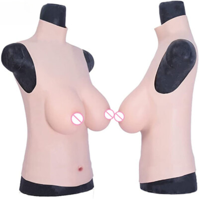 Belly Button Nipple Prosthesis Crossdresser Realistic Cotton Bodysuit  Clothe Lot