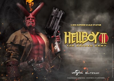 ヘルボーイ2【ヘルボーイ】スタチュー BLTZWAY（ブリッツウェイ） BLITZWAY HELLBOY II THE GOLDER ARMY 1/4 SCALE STATUE BW-SS-21301