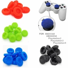 10X Analog 360 Controller Thumb Stick Grip Thumbstick Cap Cover for PS4 XBOX