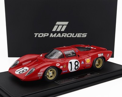 Ferrari 312P 3.0L V12 Coupe #18 1969 Le Mans 24h in 1:18 scale by Top Marques
