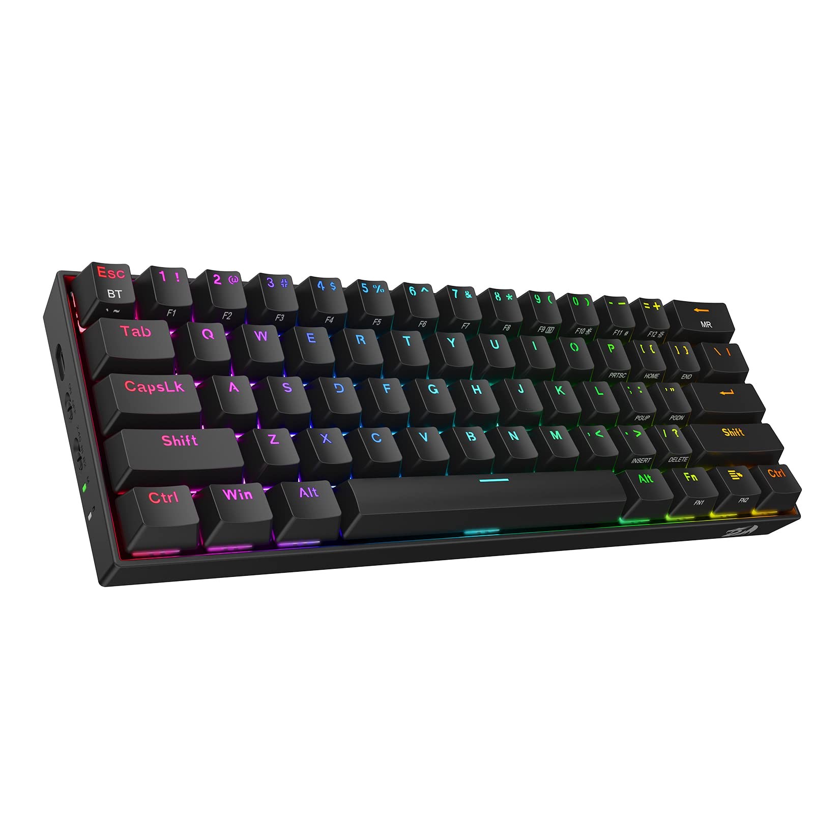 Clavier mécanique sans fil K530 Draconic 60% RVB compact à 61 touches pour le gaming nomade