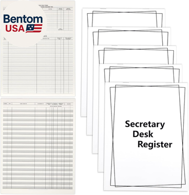 #ad 5 Pieces Checkbook Transaction Register 6.4 * 8.25Inch Secretary Deskbook Check $20.71