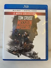 Mission: Impossible - 6 Movie Collection Blu-Ray Like New Expired 4k Codes