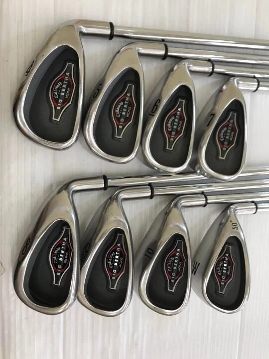 Callaway BIG BERTHA 2002 Irons #4~10,W(8clubs)/N.S.PRO 950GH/Flex:S/Iron set - Image 3 of 4