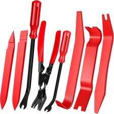 8PCS Auto Trim Removal Tools Non Scratch Pry Clip Pliers Door Panel Dashboard