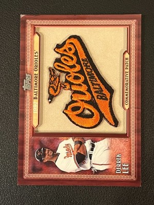 Derek Lee 2011 Topps Throwback Manufactured Patch Orioles  