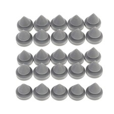 25 Pcs Silicone Rubber Stoppers Absorb Plug Elevator Door Spacers
