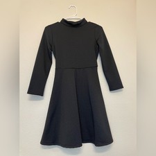 Free People Cutout Open Back Black Mini Dress Size S