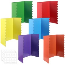 6 Pack 24  x16  Trifold Poster Boards Back to School Tri 24" x 16", Colorful