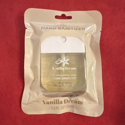 Crait Vanilla Dream Scented Hand Sanitizer, Clear, 1.2 fl oz (35 ml)