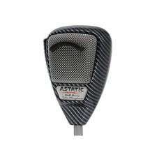 ASTATIC - 636L-CF HEAVY DUTY 4 PIN NOISE CANCELING CB MICROPHONE CARBON FIBER