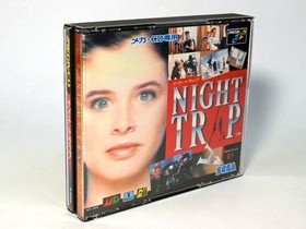 obi Night Trap Mega CD Condition Japan 2g