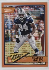 2018 Classics Legends Timeless Tributes Orange 23/25 Charles Haley #123 HOF rp9
