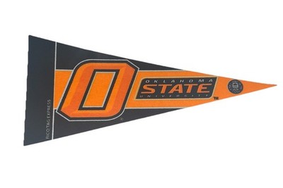 Oklahoma State Cowboys Mini Felt Pennant 4 x 9'' Big 12 Older Version Vintage NEW