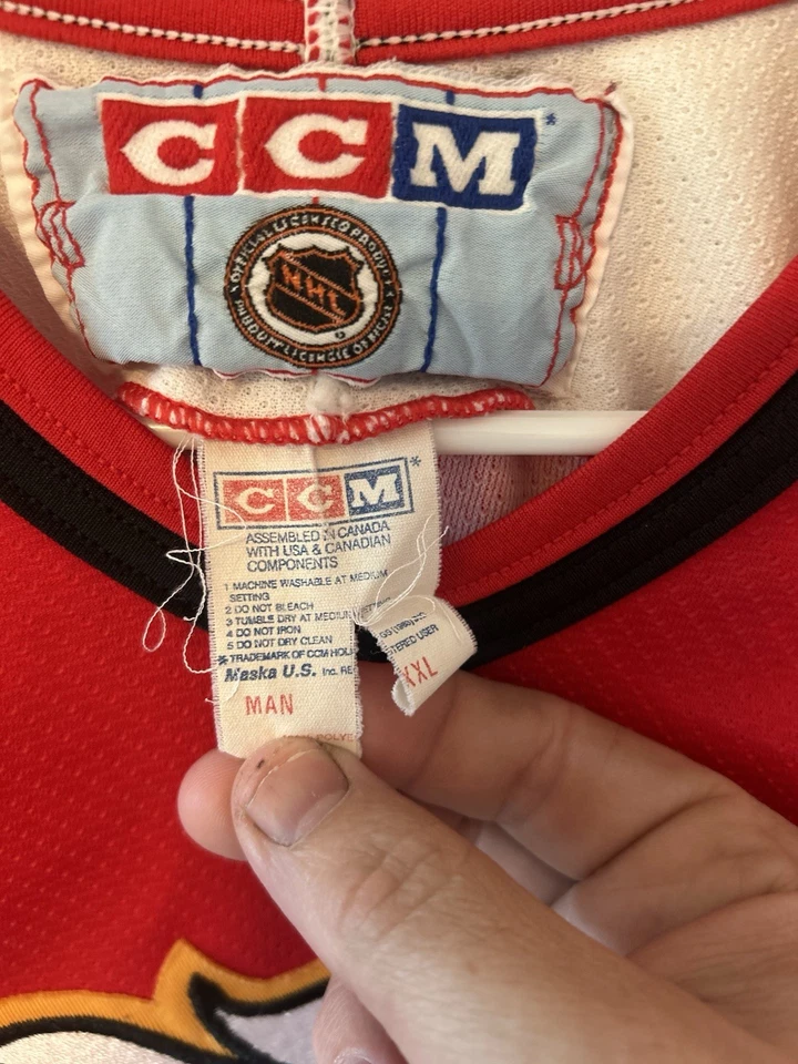 Calgary Flames Jersey Xxl Ccm - Image 4 of 4