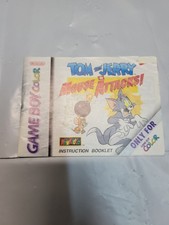 tom and jerry mouse attacks gameboy color manual
